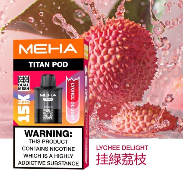 MEHA 魅嗨 TITAN 泰坦｜15000口超長續航｜15ml 大容量 × 雙霧化芯｜買三送主機
